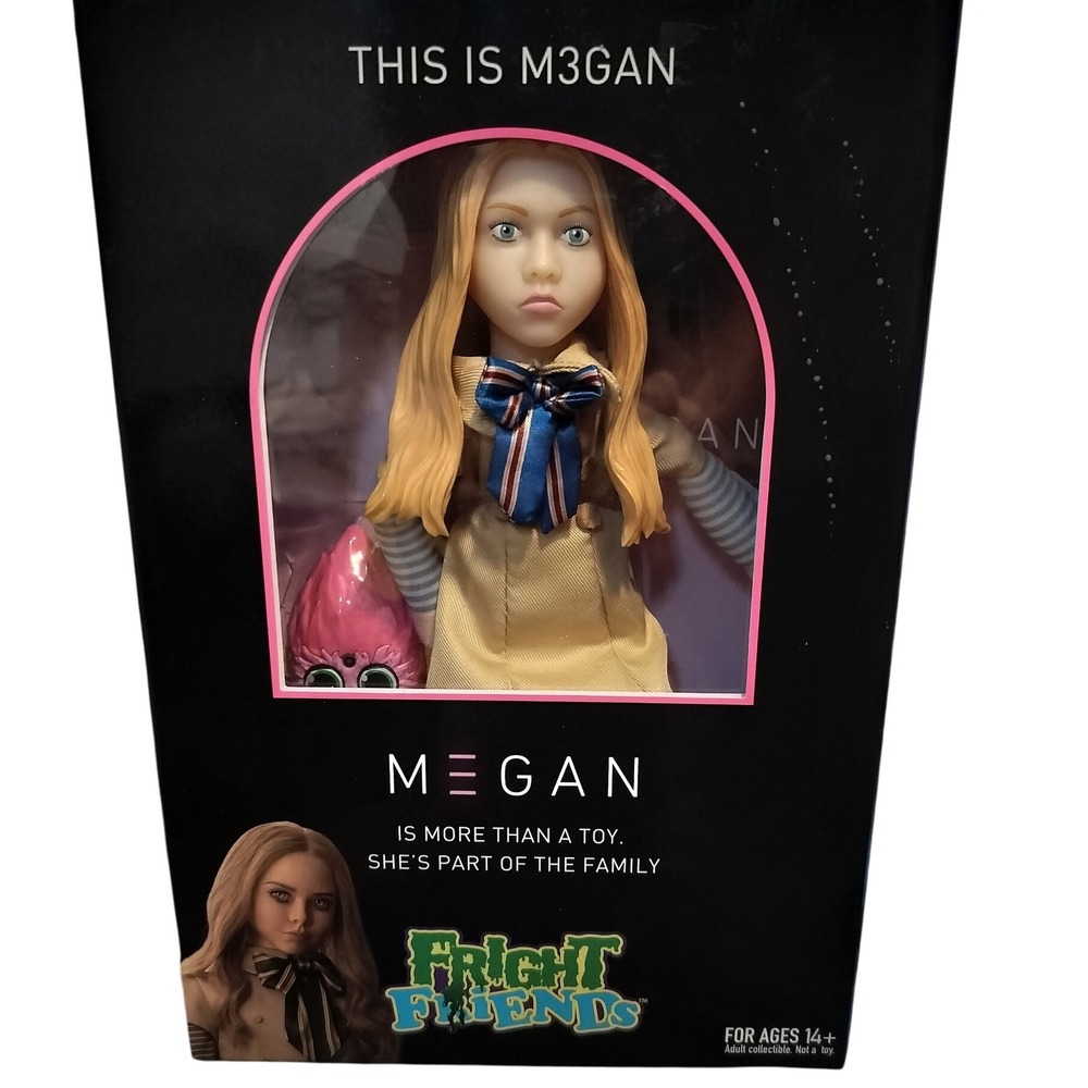 M3GAN Fright Friends Doll Universal City Studios Collectible Adult Toy Ages 14+ - Picture 1 of 3